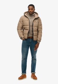 Superdry & Co PUFFER - Vinterjakker - fossil brown