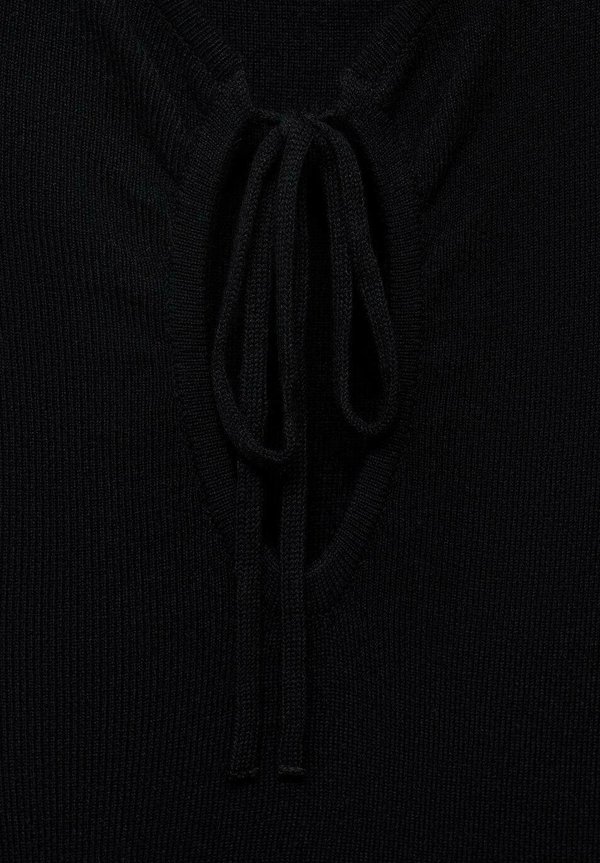 WITH BOW NECKLINE - Maxi dress4