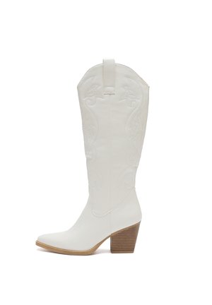 Botas camperas - weiß