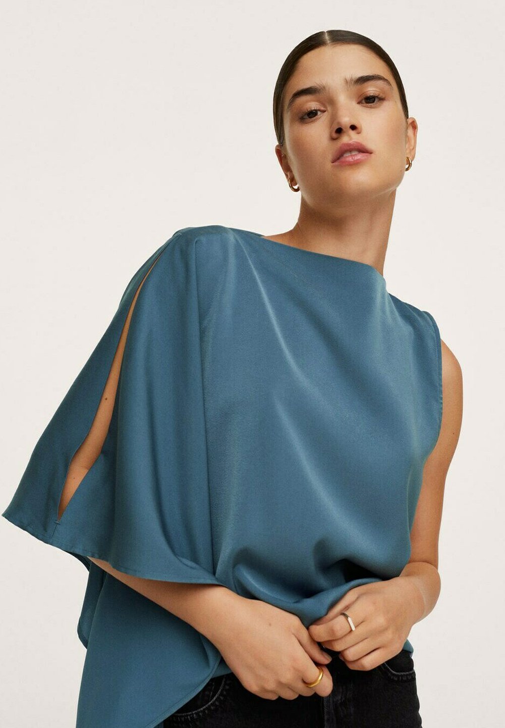 Mango METRIC - Blouse - blue/donkerblauw - Zalando.nl