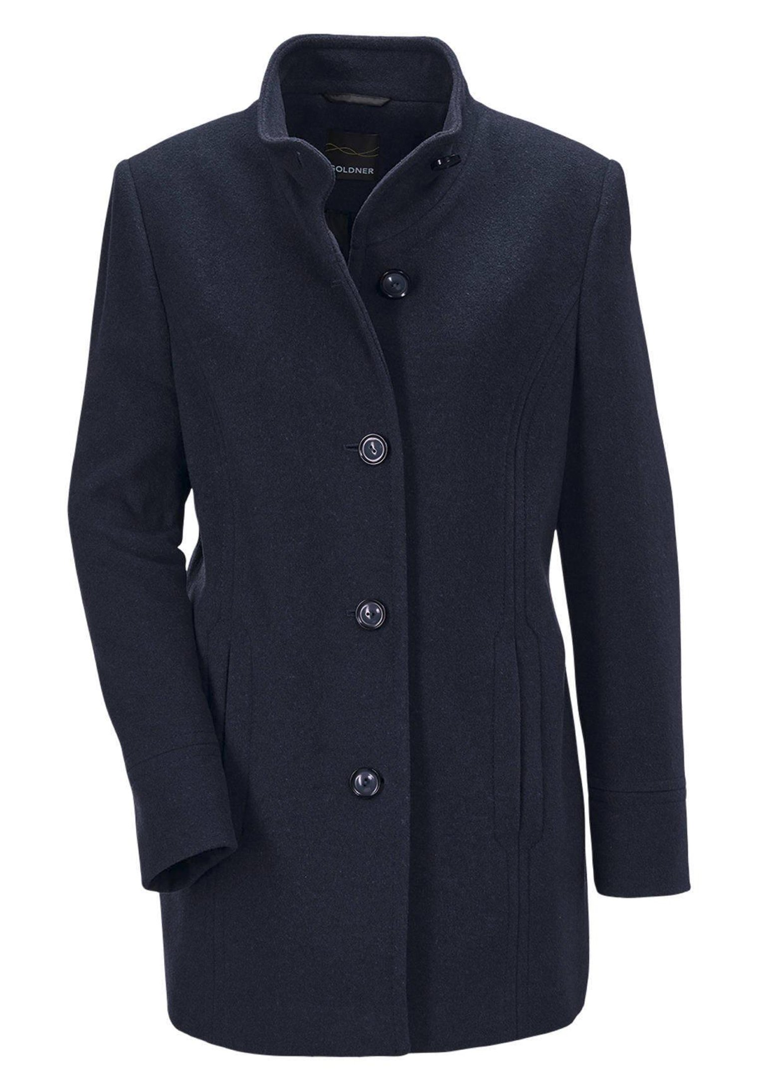 GOLDNER Short coat - navy/dark blue - Zalando