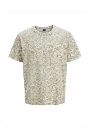 T-shirt med print - moonbeam