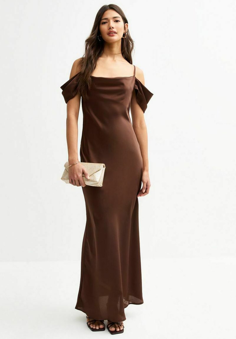 New Look BARDOT MIDAXI - Festklänning - dark brown
