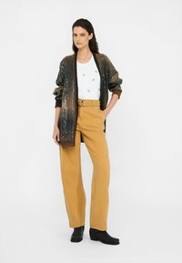 LIU JO LONGLINE WITH SEQUINS - Strickjacke - s
