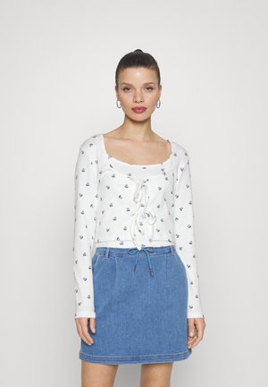 ONLY Petite ONLFENJA SET  - Μπλούζα - cloud dancer