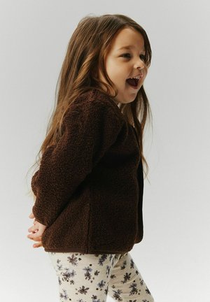 Name it, CARDIGAN TEDDY - Veste polaire - chicory coffee