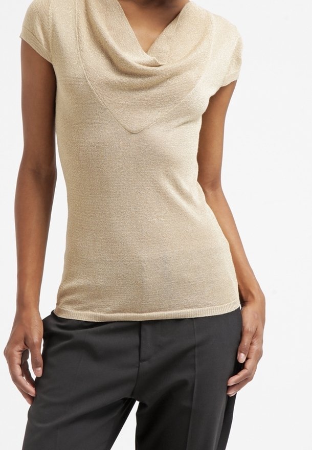 Morgan T-shirt - bas - gold-coloured