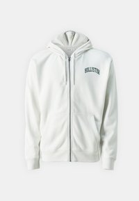 Hollister Co. RELAXED - Tröja med dragkedja - off-white