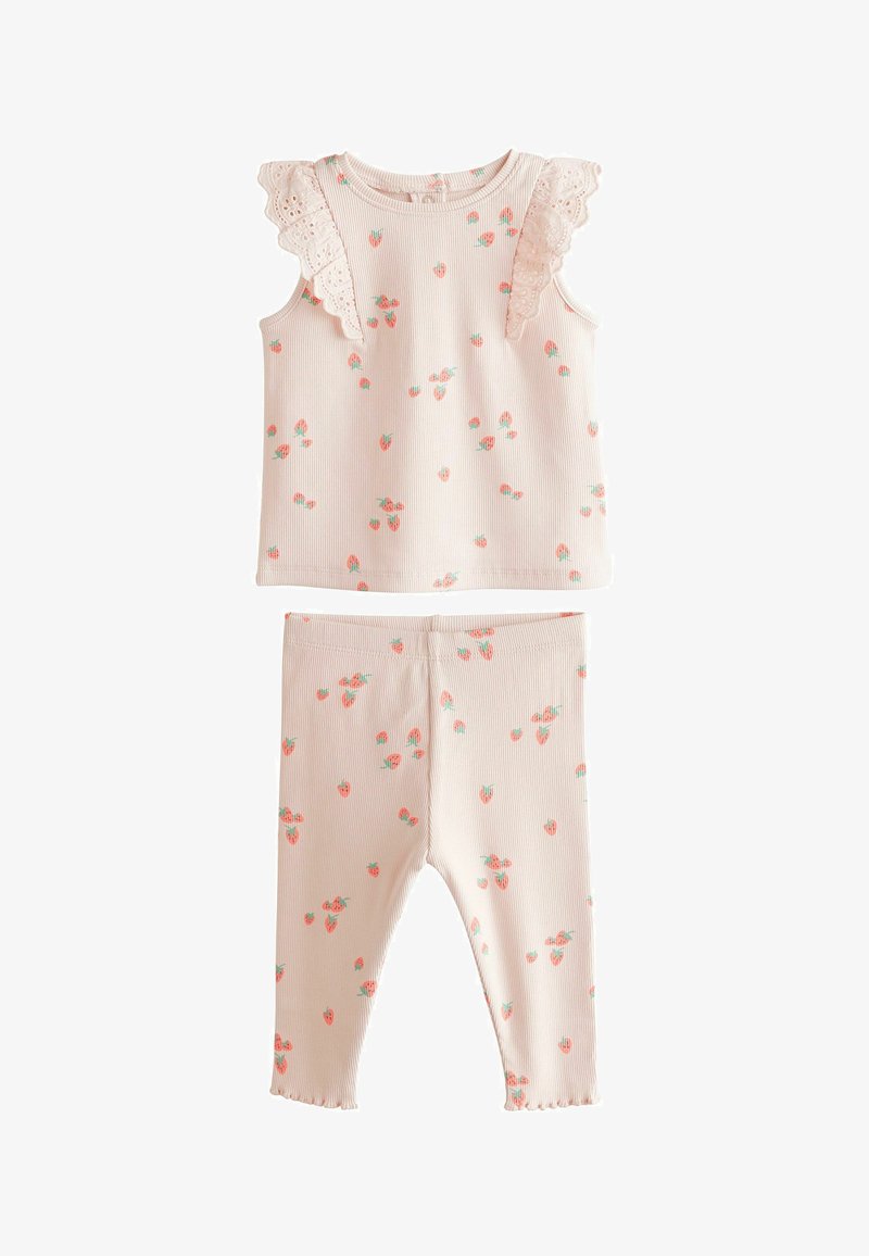 Next SET - REGULAR FIT - Legíny - kalhoty - pink strawberry