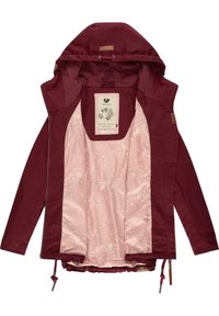 Ragwear ZUKA - Vandeniui atspari striukė - wine red