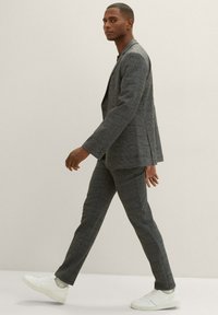 TOM TAILOR Stoffhose - grey black grindle check