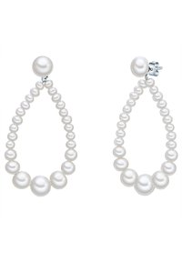 SÜSSWASSER-ZUCHTPERLEN  - Earrings - silberfarben