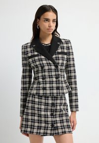 Blazer - plaid black