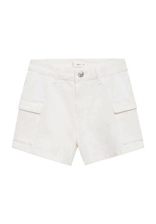 CARGOW - Denim shorts - cremeweiß2