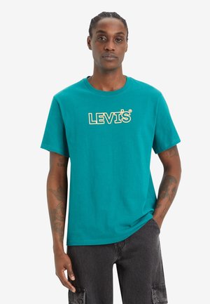 Levi's® SS RELAXED FIT TEE - T-shirt imprimé - shady glade