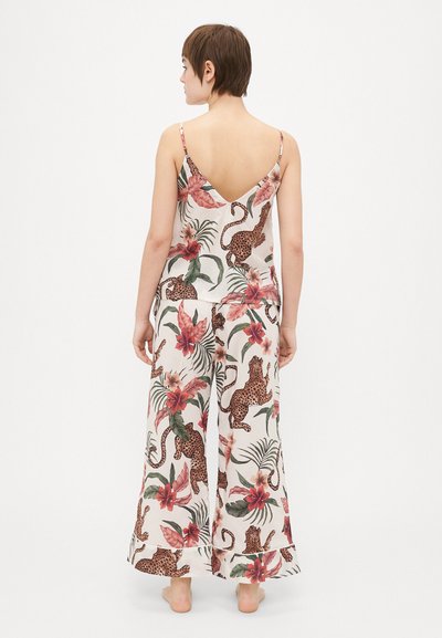 Desmond & Dempsey WOMENS CAMI WIDE LEG  - Pidžamas komplekts - white