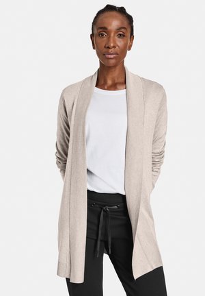 Cardigan - dark clay melange