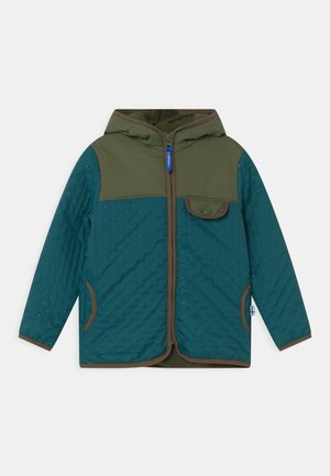 HAUKI UNISEX - Zimní bunda - deep teal/bronze green