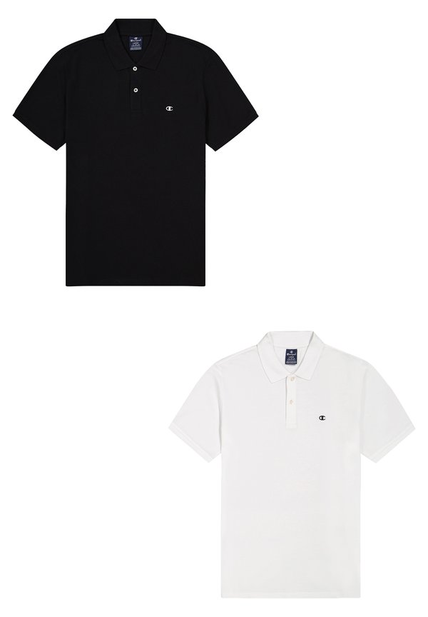 2 PACK - Polo shirt - nbk wht2