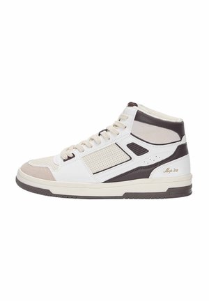 High-top trainers - white