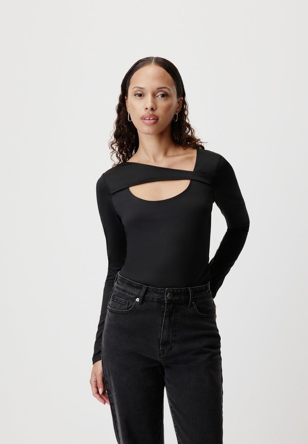 PAULA LONGSLEEVE - Long sleeved top - schwarz