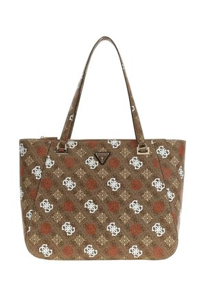 ELIETTE LOGO TRAVEL - Cabas - latte logo ginger