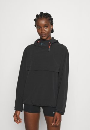 RUN - Løperjakke - black/bright crimson
