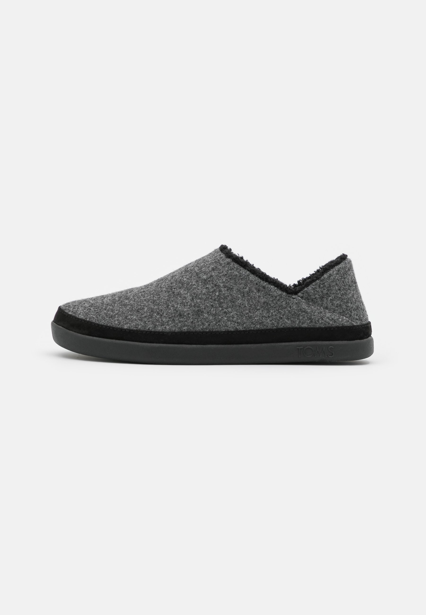 TOMS EZRA - Pantoffels - dark grey/Grijs - Zalando.nl