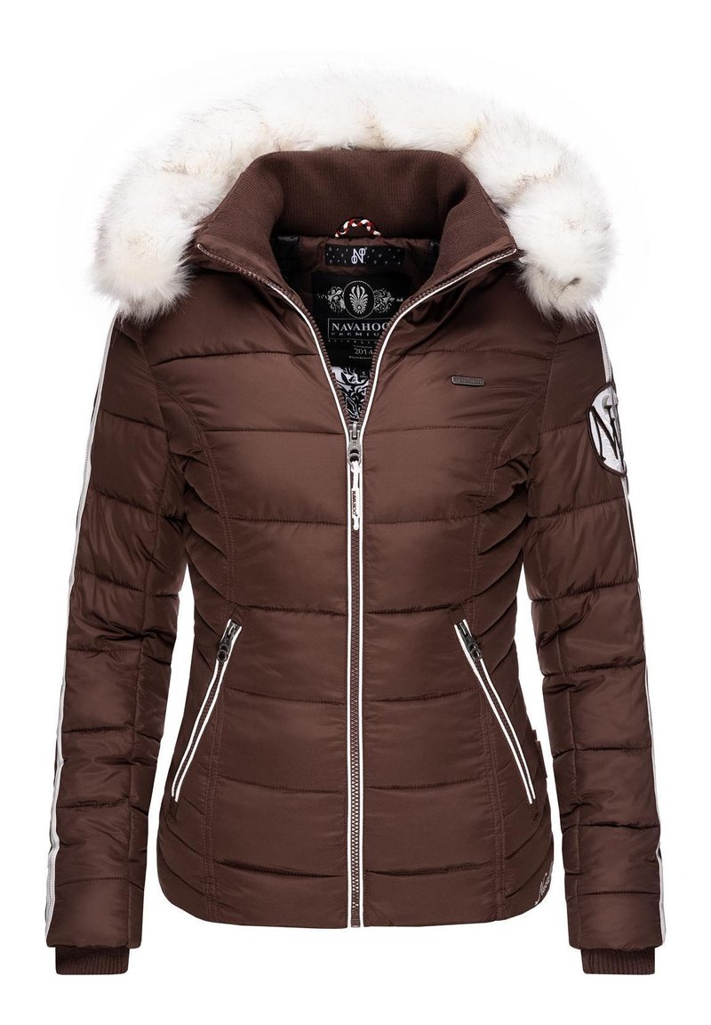 Navahoo - KHINGAA - Winterjacke - chocolate, Vergrößern