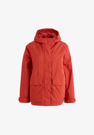 Seasalt Cornwall, SEASALT CORNWALL PORTHERAS JACKET - Veste imperméable - orange - dark cinnamon