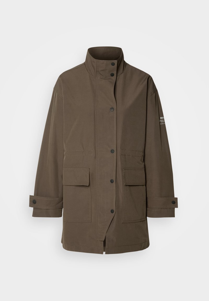 Ecoalf Halflange jas bruin Ecoalf Halflange jas bruin