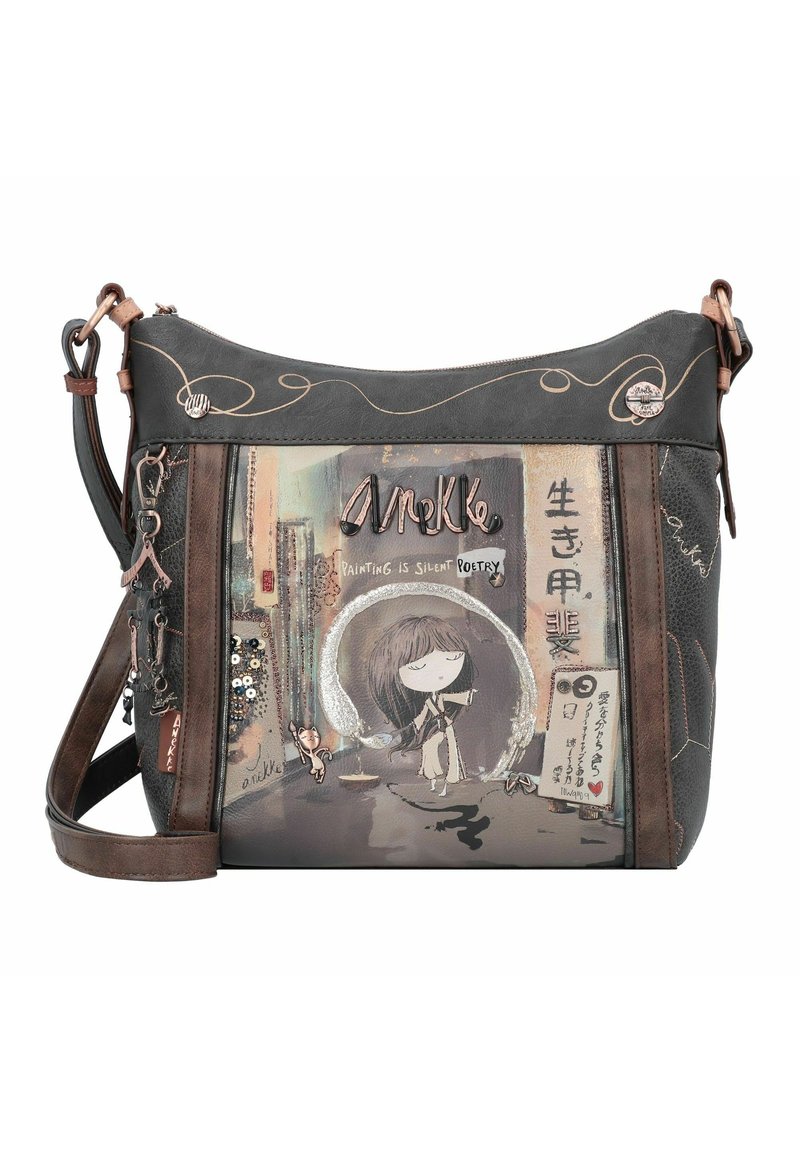 Anekke Damen Tasche Mehrfarbig - Veganer Shopper Mit Verstellbarem Riemen