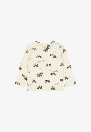 Petit Piao, PPSTAR L_S TEE - Блуза с дълги ръкави - eggnog tractor aop