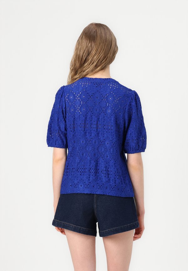 ONLLUZ PUFF SLEEVE - Print T-shirt2