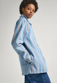 Pepe Jeans RIVER  STRIPE - Camicia - denim