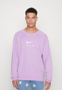 Nike Sportswear M M NSW NIKE AIR FT CREW - Sweatshirt - violet shock