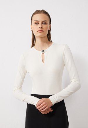 T-shirt à manches longues - off-white