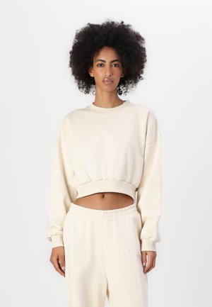 Sweatshirt - beige