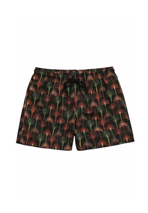 JP1880, JAY-PI SWIMMING TRUNKS, BEACHWEAR, ALL-OVER PRINT, UP TO 8XL - Badeshorts - black