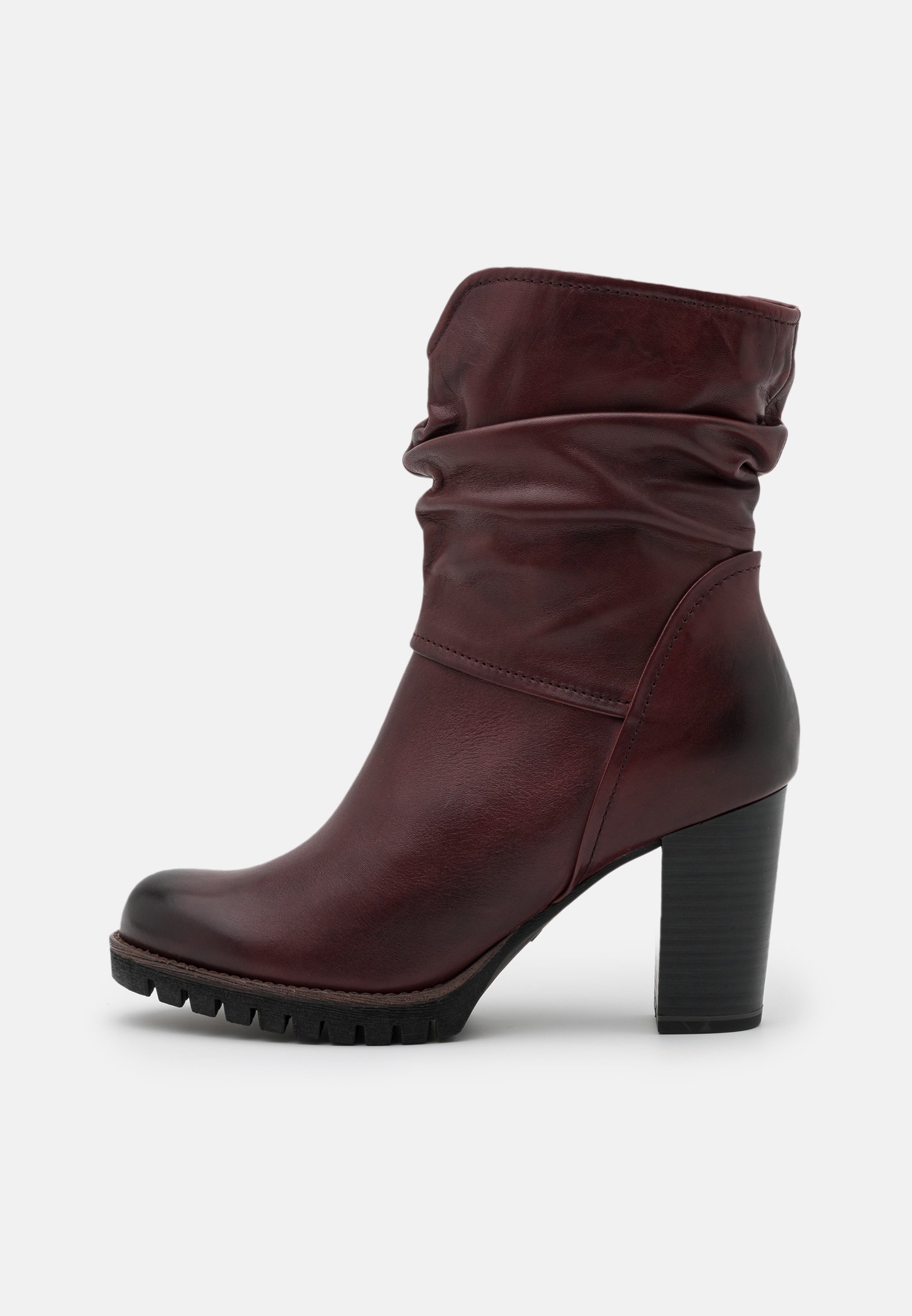 bottines marco tozzi bordeaux
