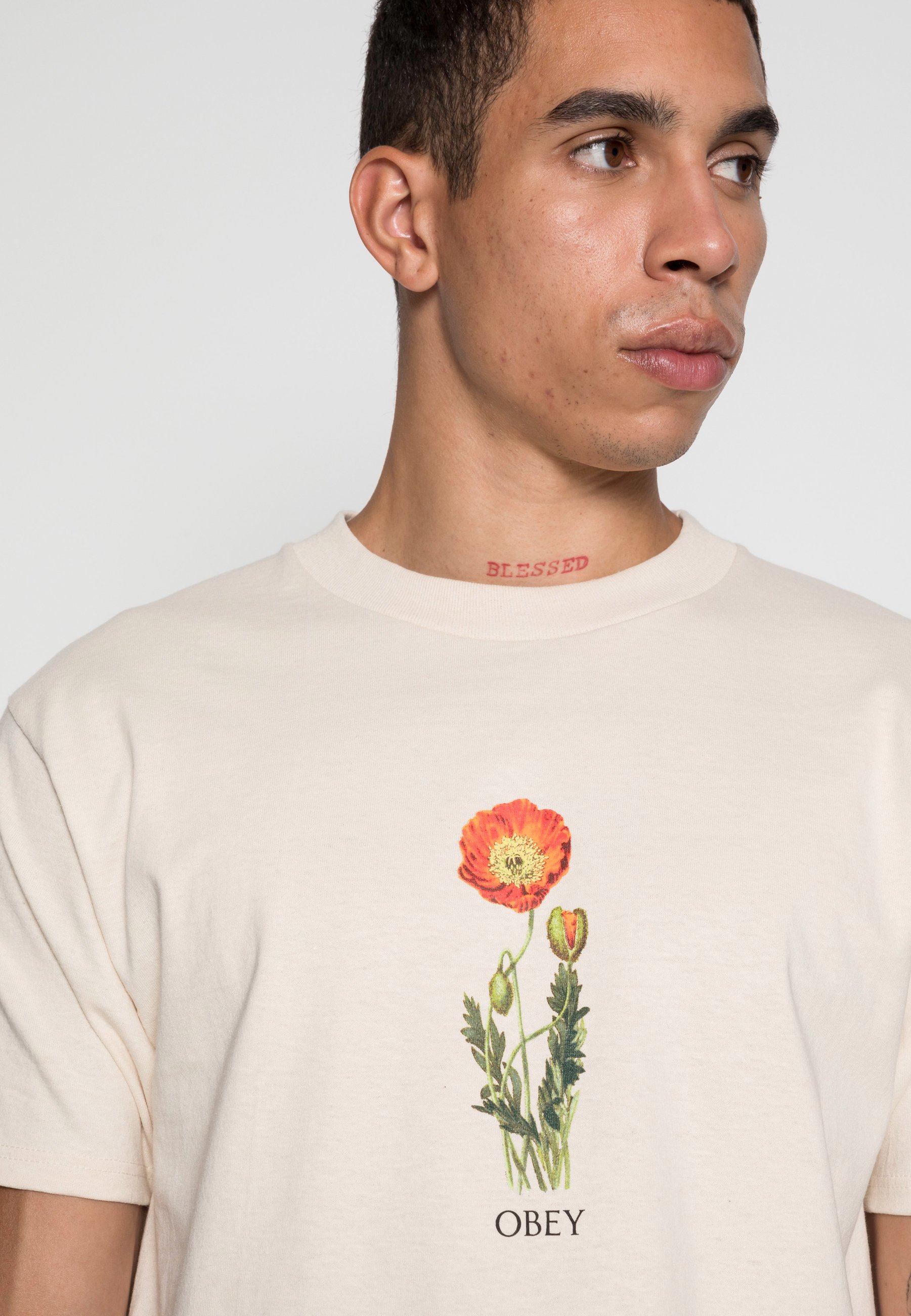 Obey Clothing OBEY CHAOS FLOWER - Print 