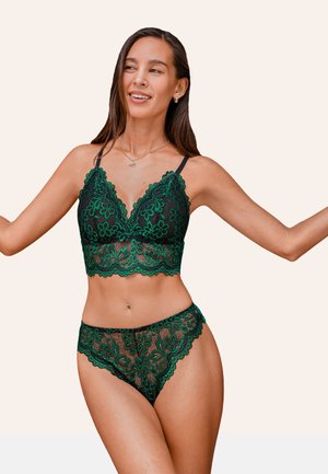 Cupshe SET - Bikini - dark green