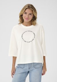 Kaffe Longsleeve - chalk