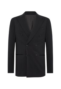 DOUBLE-BREASTED IN STRETCH  - Veste de costume - black