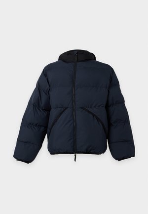 EA7 Emporio Armani, MOUNTAIN POLY HOODED JACKET GRAPHIC - Пухено яке - armani blue