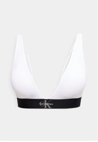 Calvin Klein Underwear LIGHTLY LINED TRIANGLE GRAPHIC - Τριγωνικό σουτιέν - white
