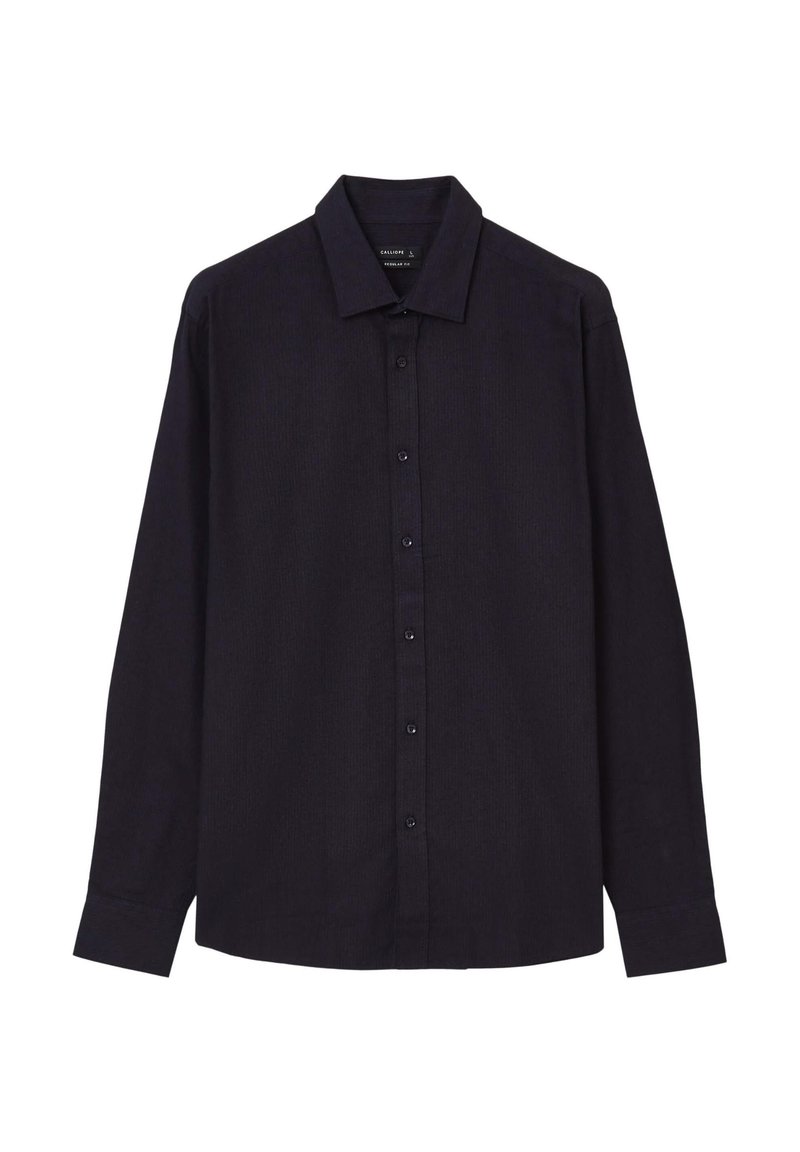 Calliope IN A RIGHE - Camicia - blu notte