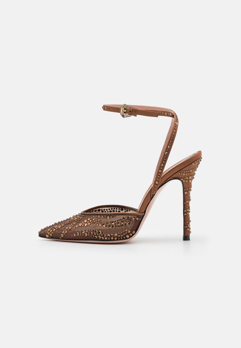 GEDEBE High heels - brown/smoked topaz