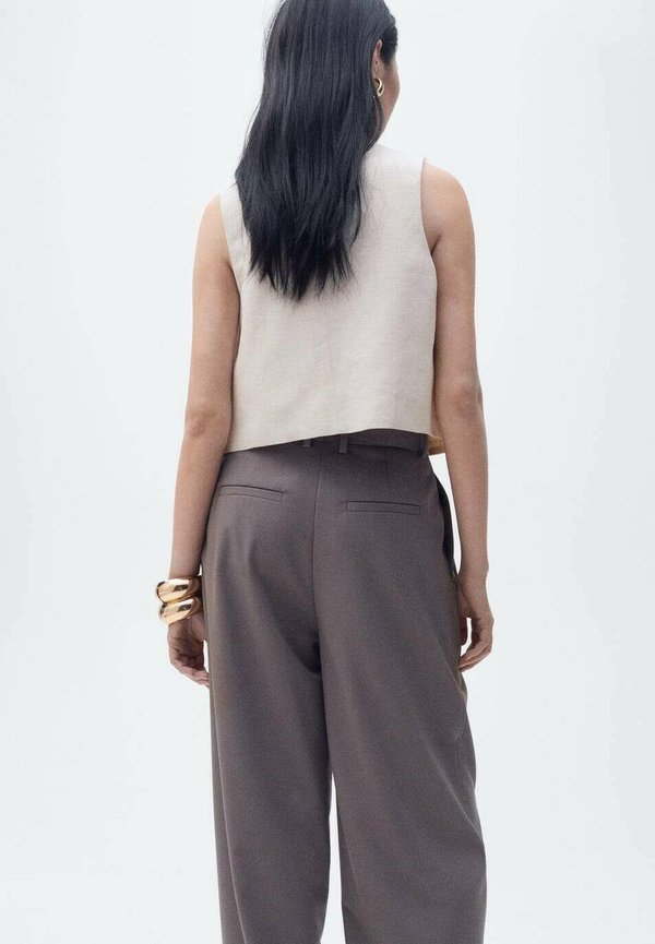 BROD - Waistcoat - écru3