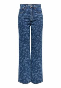 Flared Jeans - medium blue denim